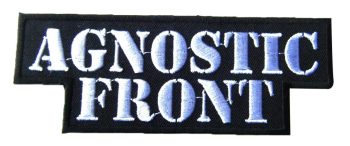 Agnostic Front Embroidered Patch