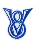 V8 Embroidered Patch