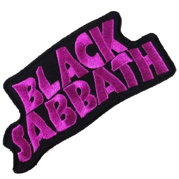 Black Sabbath Embroidered Patch
