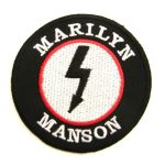 Marilyn Manson Embroidered Patch