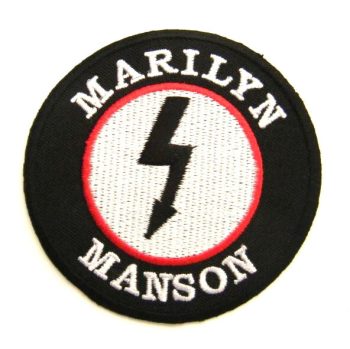 Marilyn Manson Embroidered Patch