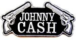 Johnny Cash Embroidered Patch