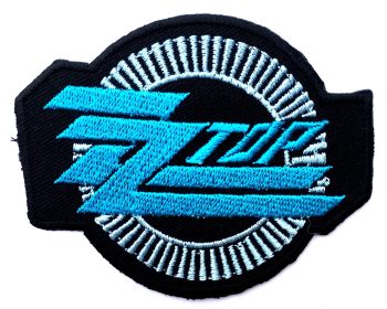 ZZ Top Embroidered Patch