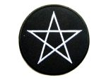 Pentagram Embroidered Patch