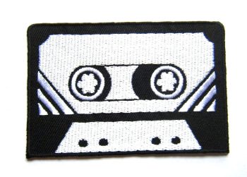 Cassette Tape Embroidered Patch