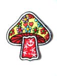 Magic Mushroom Embroidered Patch