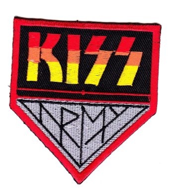 Kiss Army Embroidered Patch