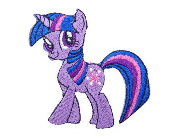 My Little Pony Embroidered Patch - Twilight Sparkle