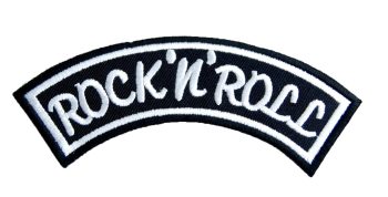 Rock N Roll' Embroidered Patch