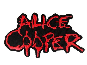 Alice Cooper Embroidered Patch