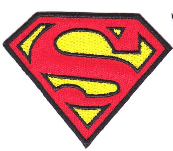 Superman Embroidered Patch