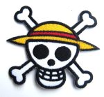 One Piece Embroidered Patch - Pirate Logo
