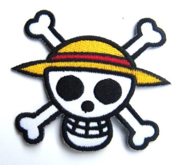 One Piece Embroidered Patch - Pirate Logo