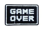 Game Over Embroidered Patch