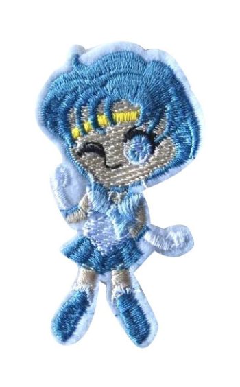 Sailor Mercury Embroidered Patch