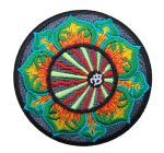 Aum Peace Meditation Embroidered Patch