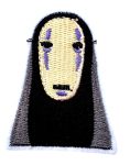 No Face / Spirited Away Embroidered Patch #2