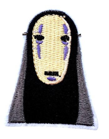 No Face / Spirited Away Embroidered Patch #2