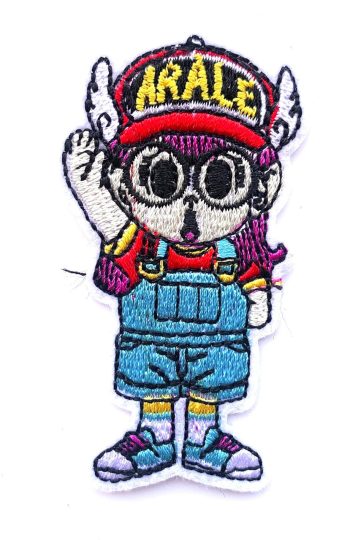 Arale Norimaki Dr Slump Embroidered Patch - Manga / Anime