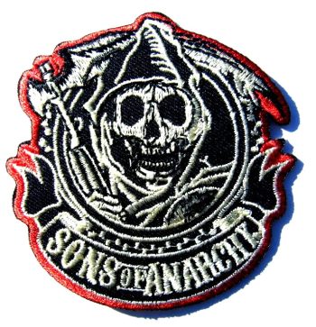 Sons of Anarchy Embroidered Patch - Logo
