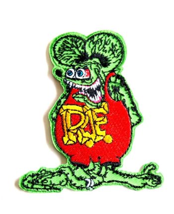 Rat Fink Embroidered Patch