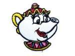 Mrs Potts - Teapot Embroidered Patch
