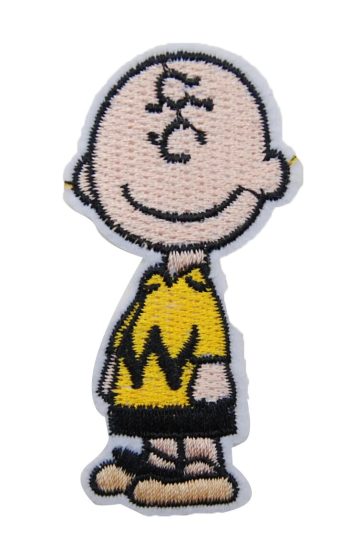 Charlie Brown Embroidered Patch