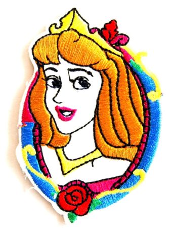Sleeping Beauty Embroidered Patch