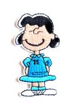 Lucy from Charlie Brown Embroidered Patch