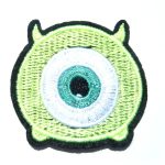 Monsters Inc Mike Wazowski EYE Embroidered Patch
