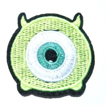 Monsters Inc Mike Wazowski EYE Embroidered Patch