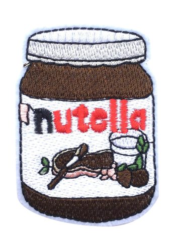 Nutella Embroidered Patch