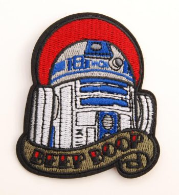 R2D2 Star Wars Embroidered Patch - 'Beep Boop'