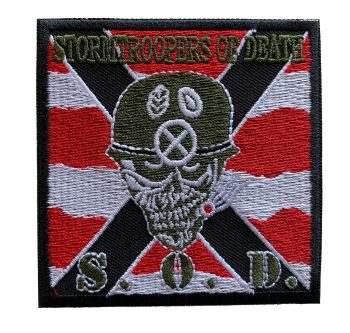 Stormtroopers of Death S.O.D. Embroidered Patch