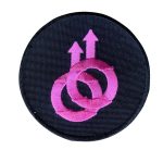Gay Pride Symbol Embroidered Patch - LGBTQ Pride