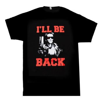 Terminator 'I'll Be Back' Shirt - Available in Size S, M, L, XL, 2XL