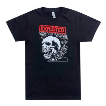 The Exploited Shirt - Skull - Available in Size S, M, L, XL, 2XL, 3XL