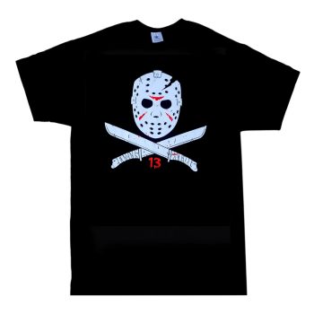 Friday the 13th Jason Voorhees Tshirt - available in S, M, L, XL, 2XL, 3XL
