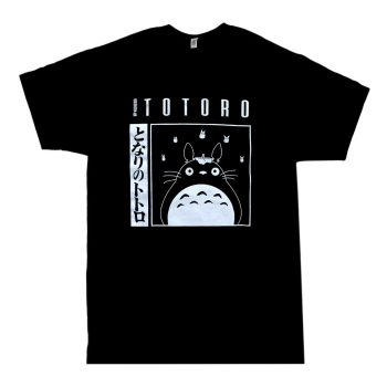 My Neighbour Totoro Shirt - Black - Available in Size S, M, L, XL, 2XL