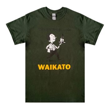 Waikato Draught 'Willie the Waiter' Shirt - Available in Size S, M, L, XL, 2XL