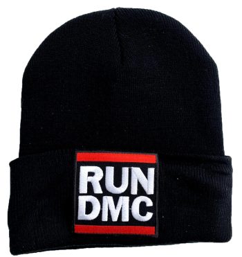 RUN DMC Beanie with Embroidered Logo