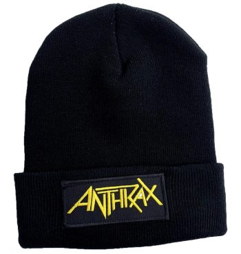 Anthrax Beanie with Embroidered Logo