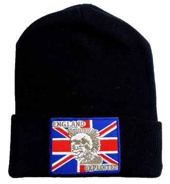 The Exploited Beanie with Embroidered Logo