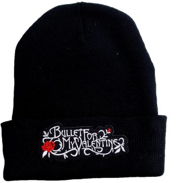 Bullet For My Valentine Beanie with Embroidered Logo