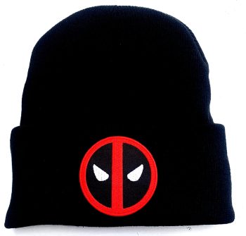 Deadpool Beanie with Embroidered Logo