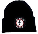Marilyn Manson Beanie with Embroidered Logo