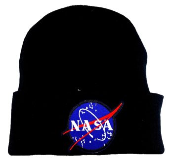 Nasa Beanie with Embroidered Logo