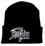 Death Beanie with Embroidered Logo