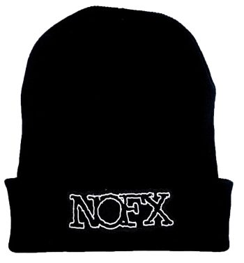 NOFX Beanie with Embroidered Logo