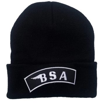 BSA Motorbikes Beanie with Embroidered Logo